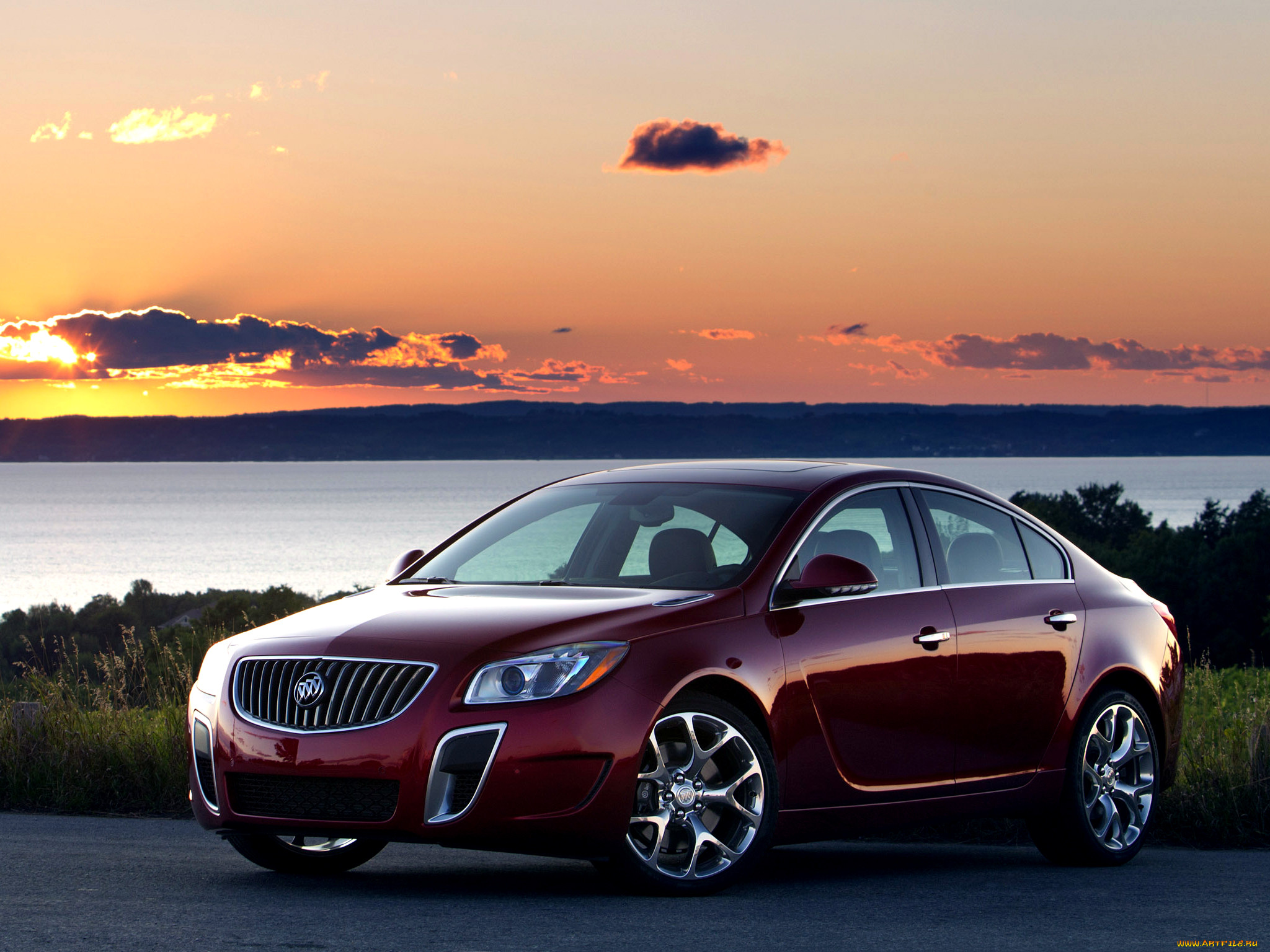 buick, regal, gs, 
